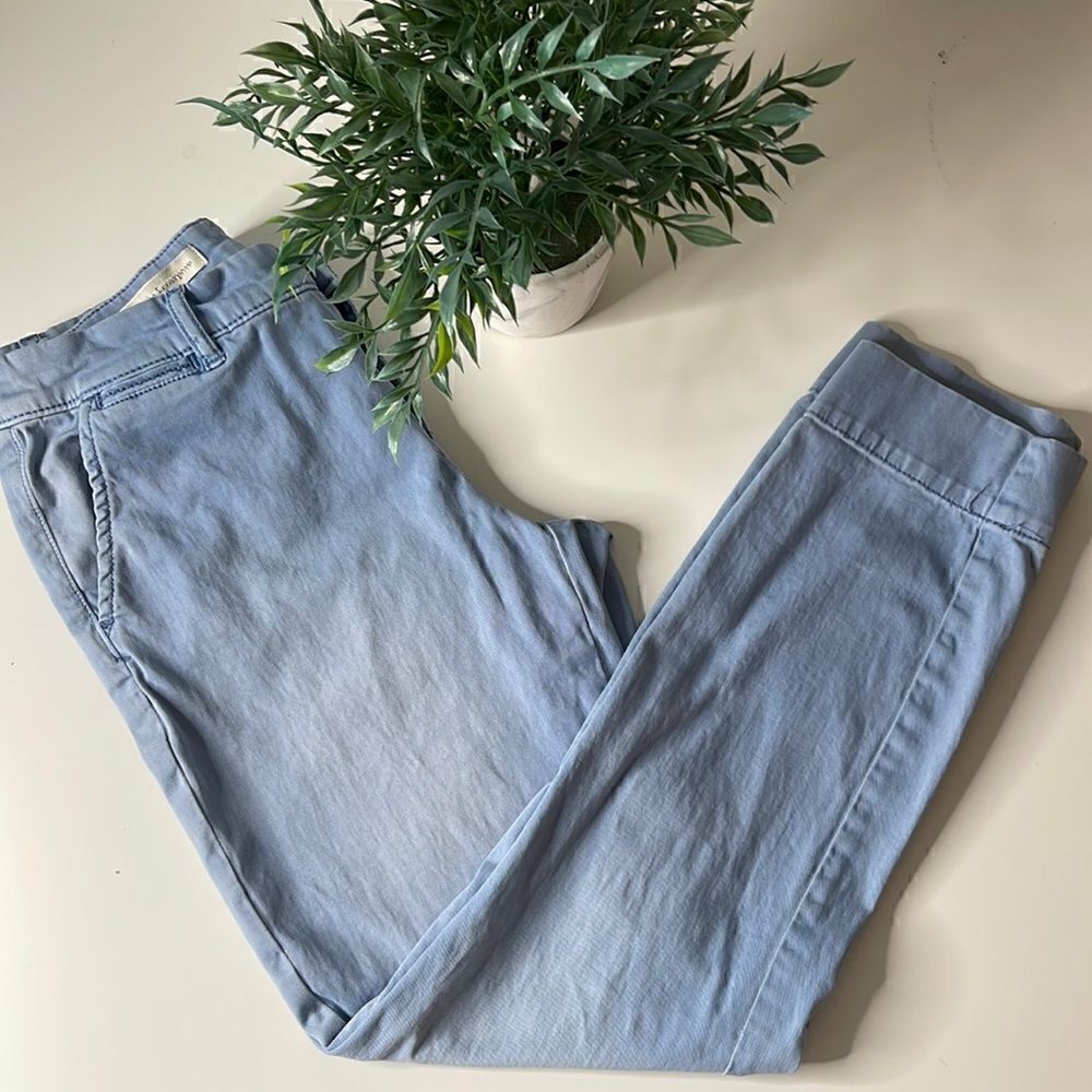 Pilcro and the Letterpress cotton pants. Size 28 Tall.
